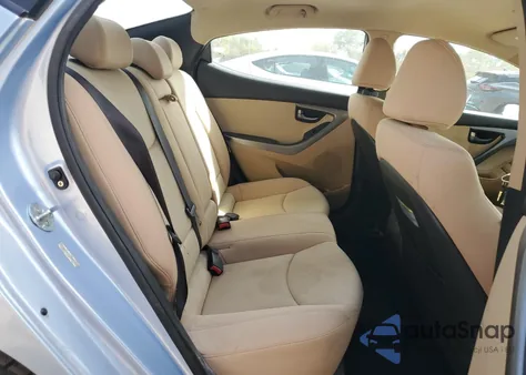 2013 Hyundai Elantra Gls from USA, damaged, VIN KMHDH4AEXDU754853